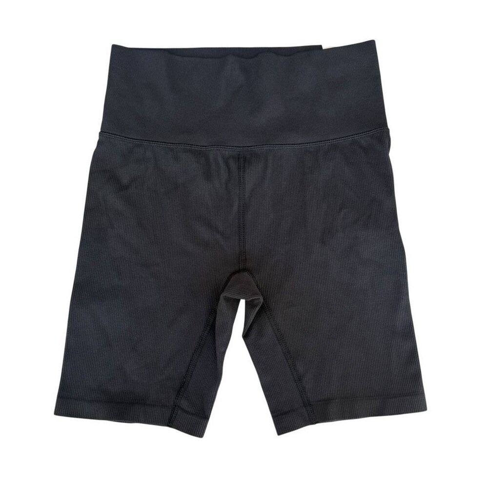 DSG momentum pure black women’s bike shorts high rise size S NWT
